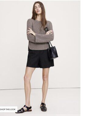 High-Rise 3" Linen Short